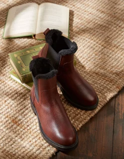 Women FatFace View All|Blake Fur Lined Chelsea Boot