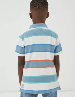 Boys FatFace View All|Block Stripe Polo