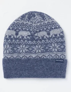 Kids FatFace View All|Bobbi Bear Fairisle Beanie