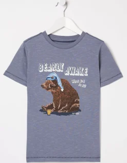 Boys FatFace T-Shirts & Polos|Bobbi Bear Graphic T-Shirt
