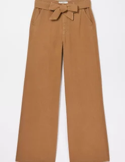 Women FatFace Trousers & Leggings|Bodi Belted Drape Trousers
