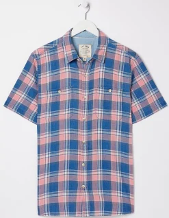 Men FatFace View All|Bodmin Indigo Check Shirt