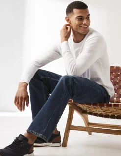 Men FatFace Jeans|Bootcut Mid Wash Jeans