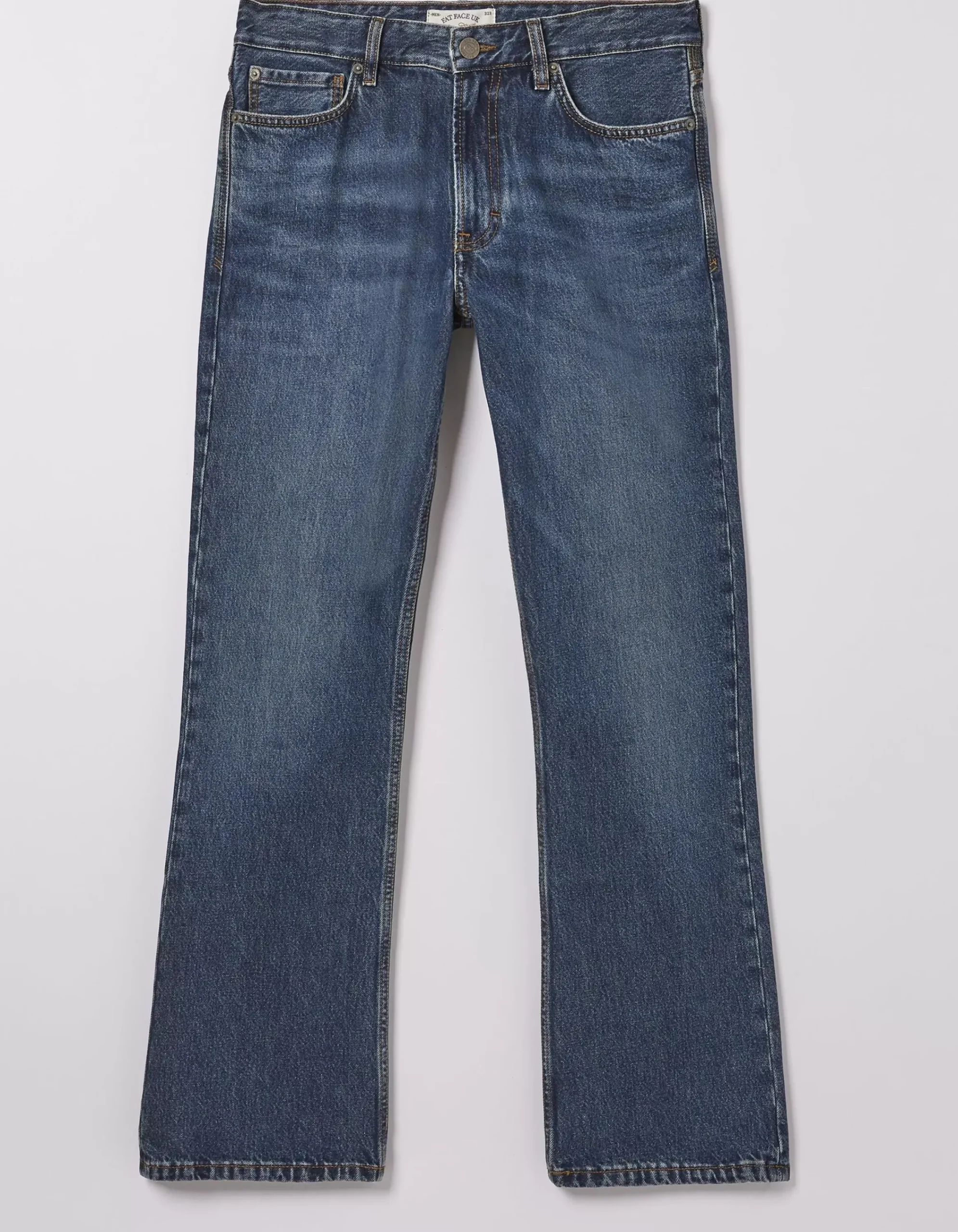 Men FatFace Jeans|Bootcut Mid Wash Jeans