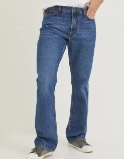 Men FatFace Jeans|Bootcut Stone Wash Jeans