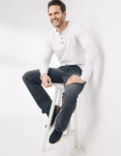 Men FatFace Jeans|Bootcut Wash Jeans