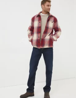 Men FatFace View All|Boulby Check Overshirt