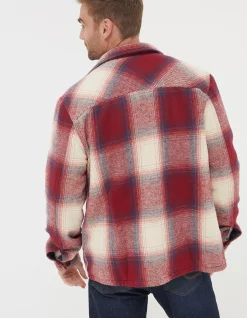 Men FatFace View All|Boulby Check Overshirt