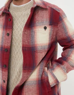 Men FatFace View All|Boulby Check Overshirt