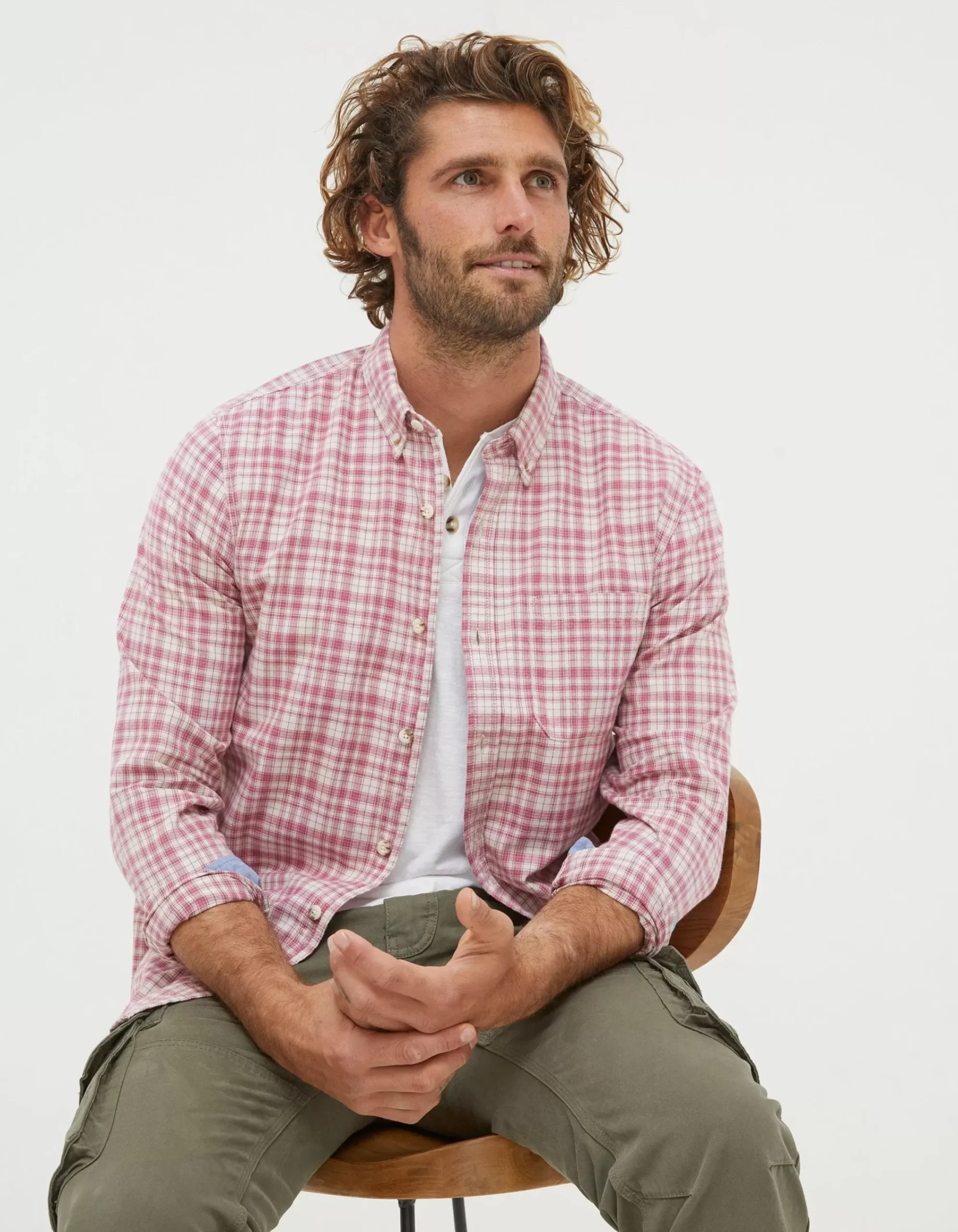 Men FatFace Shirts|Bowes Check Shirt