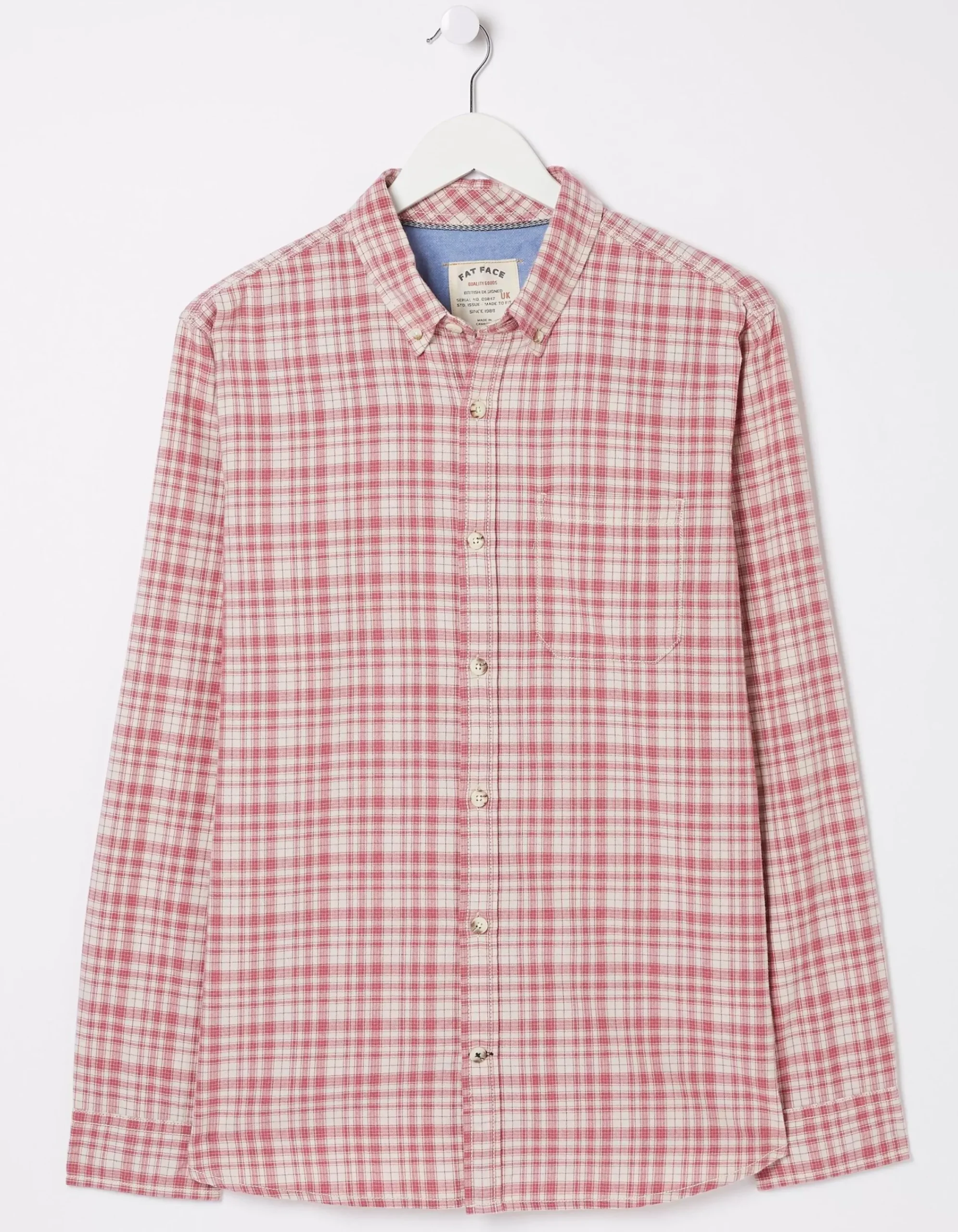 Men FatFace Shirts|Bowes Check Shirt