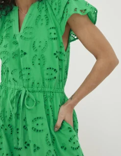 Women FatFace Dresses|Brady Broderie Dress