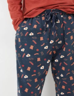 Men FatFace View All|Breakfast Print Pyjama Bottoms