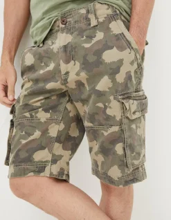 Men FatFace Shorts|Breakyard Camo Cargo Shorts