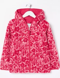 Girls FatFace View All|Bright Blooms Zip Through Fleece
