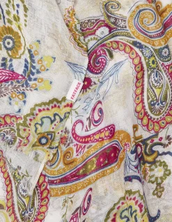 Women FatFace View All|Bright Paisley Scarf