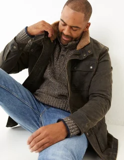 Men FatFace Coats & Jackets|Broadsands Four Pocket Jacket