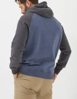 Men FatFace Sweatshirts & Hoodies|Brooke Cut And Sew Hoodie