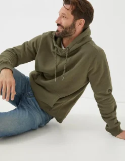 Men FatFace Sweatshirts & Hoodies|Brooke Hoodie
