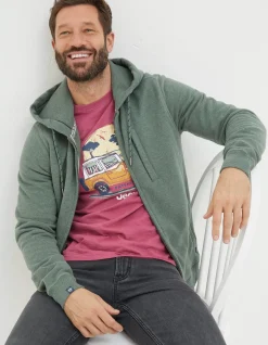 Men FatFace View All|Brooke Zip Through Hoodie