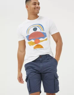 Men FatFace View All|Bude Lightweight Cargo Shorts