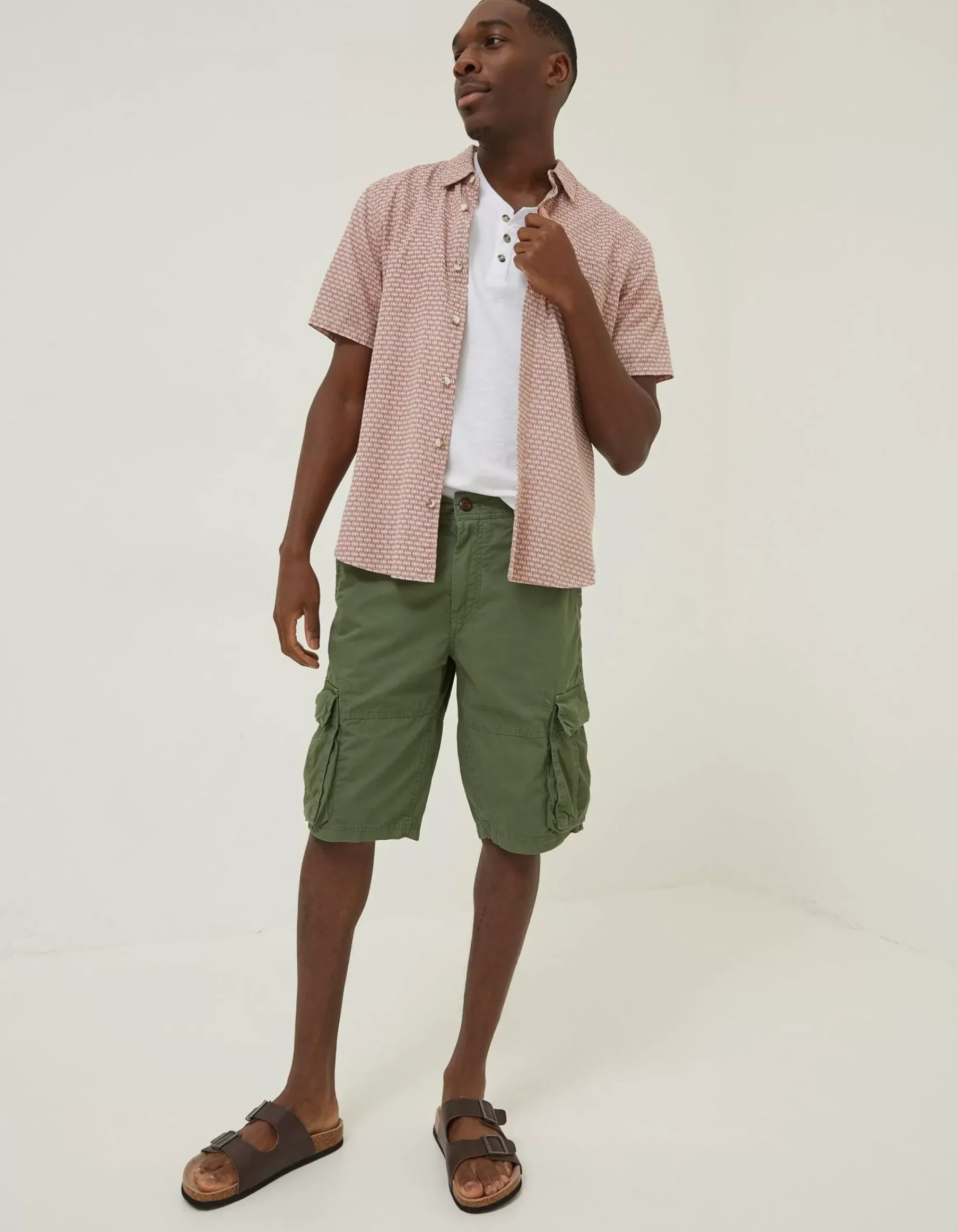 Men FatFace Shorts|Bude Lightweight Cargo Shorts