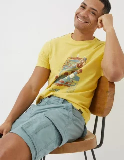 Men FatFace View All|Bude Lightweight Cargo Shorts