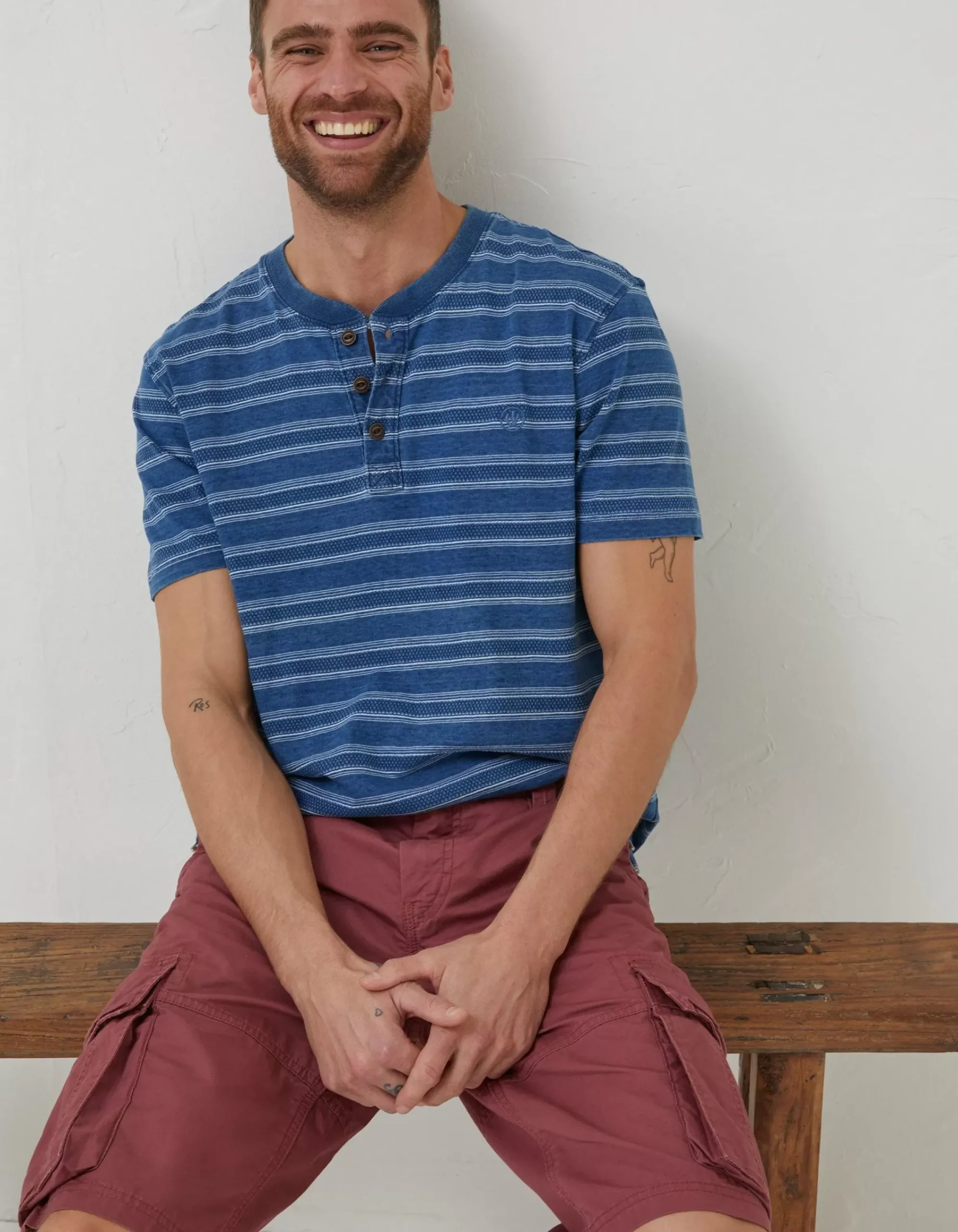 Men FatFace Shorts|Bude Lightweight Cargo Shorts