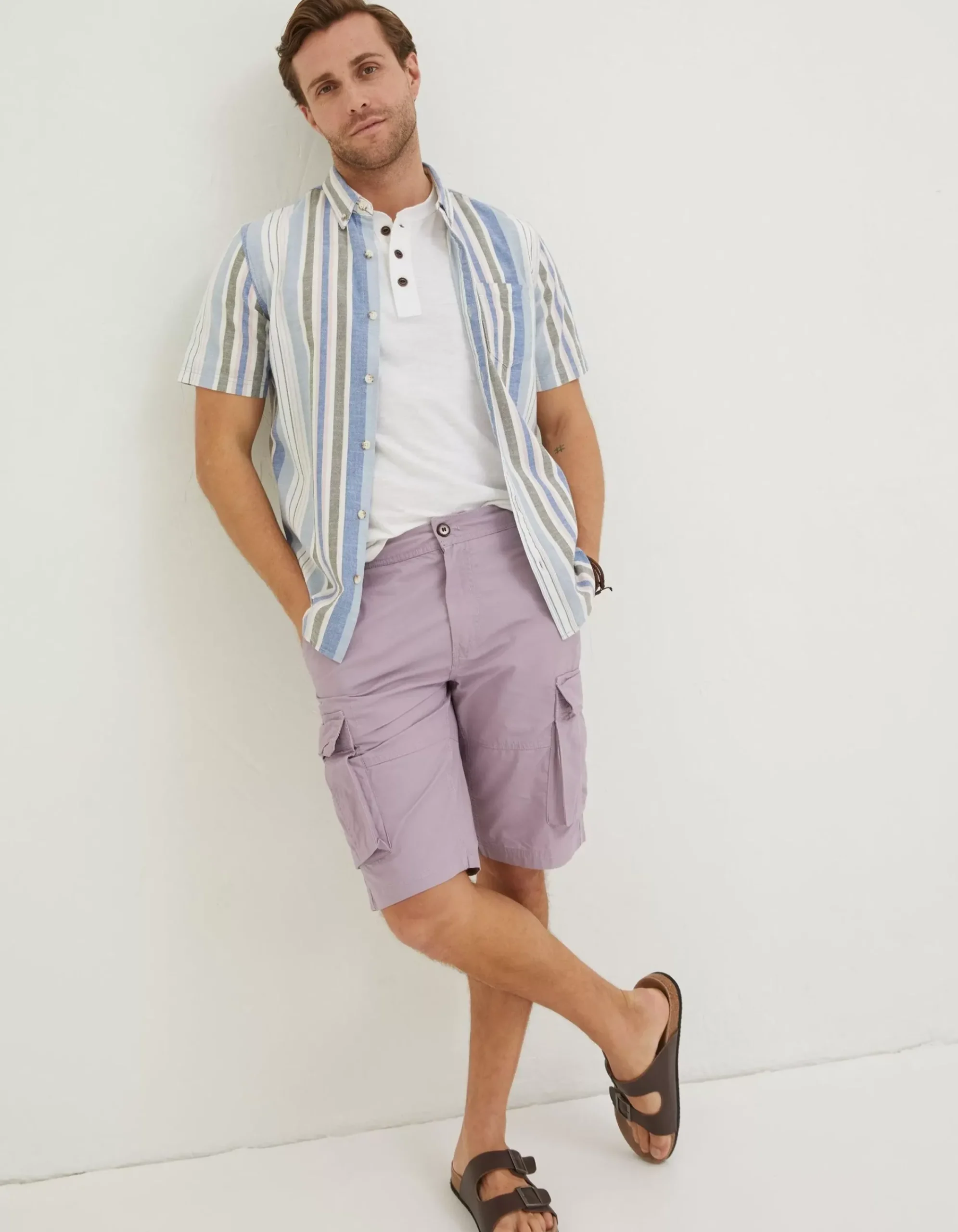 Men FatFace Shorts|Bude Lightweight Cargo Shorts