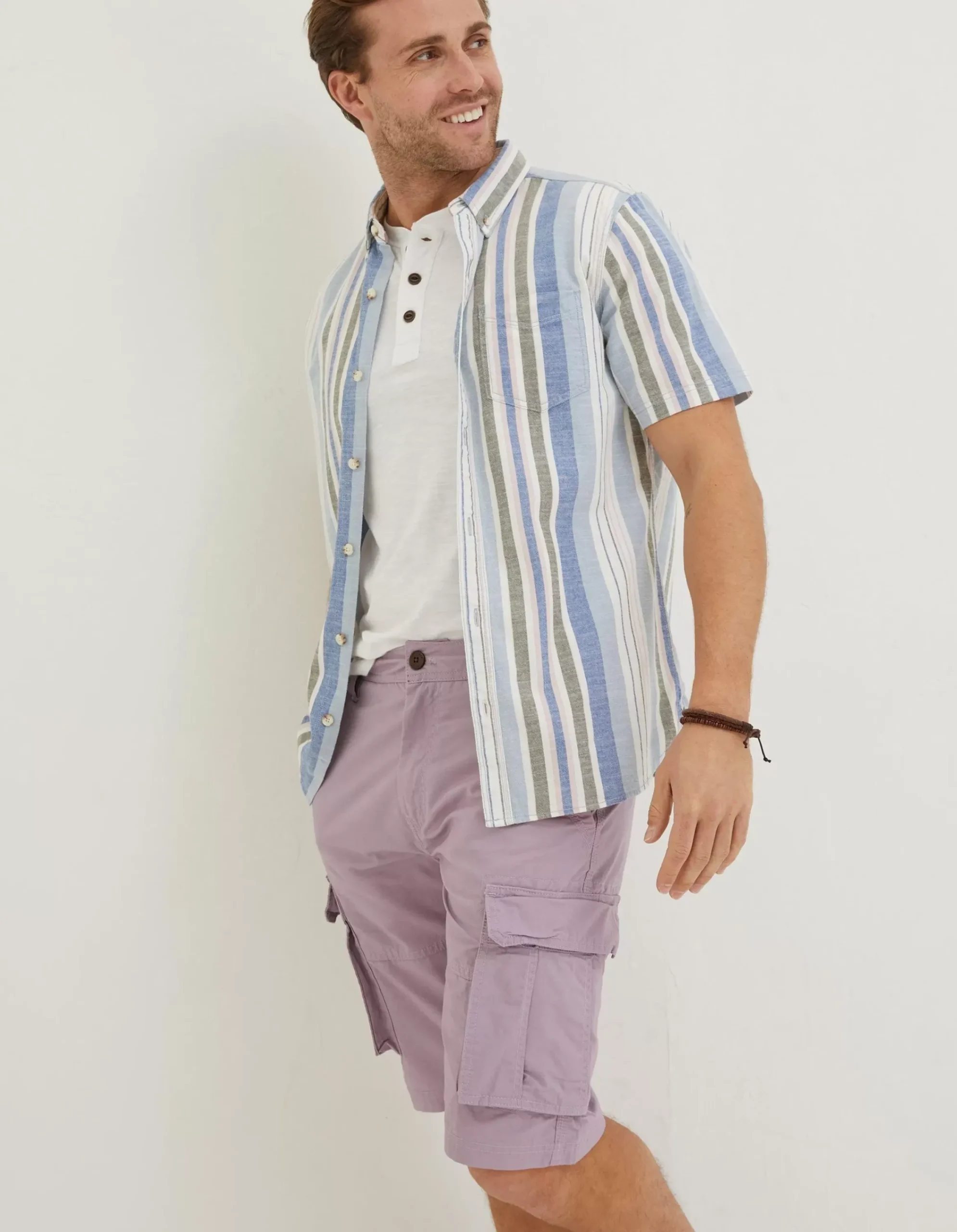 Men FatFace Shorts|Bude Lightweight Cargo Shorts