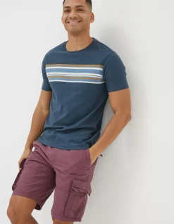 Men FatFace View All|Bude Lightweight Cargo Shorts