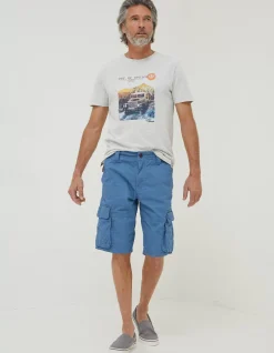 Men FatFace Shorts|Bude Lightweight Cargo Shorts