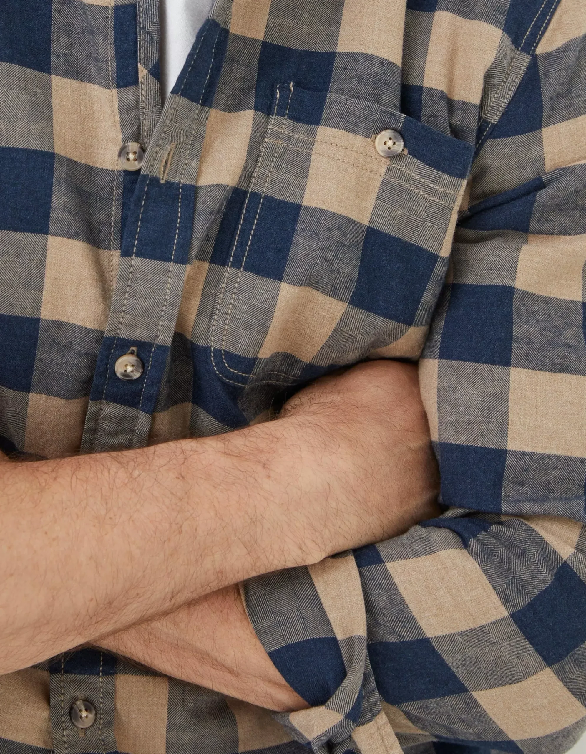 Men FatFace Shirts|Buffalo Check Shirt
