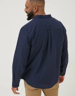 Men FatFace Shirts|Bugle Linen Cotton Shirt