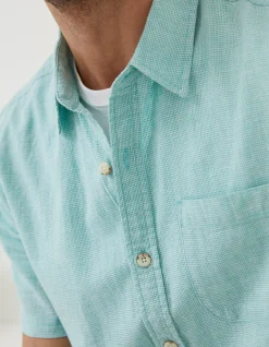 Men FatFace Shirts|Bugle Micro Check Shirt