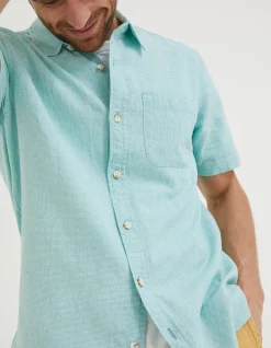 Men FatFace Shirts|Bugle Micro Check Shirt
