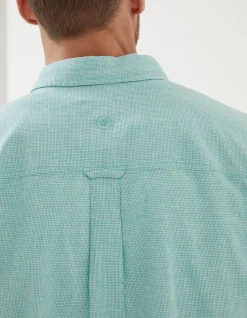 Men FatFace Shirts|Bugle Micro Check Shirt