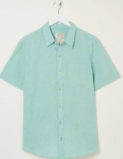 Men FatFace Shirts|Bugle Micro Check Shirt