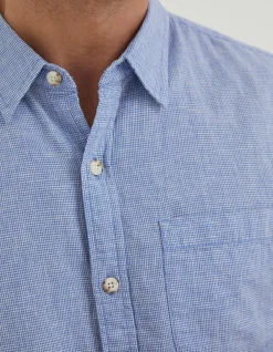 Men FatFace Shirts|Bugle Micro Check Shirt