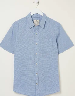 Men FatFace Shirts|Bugle Micro Check Shirt