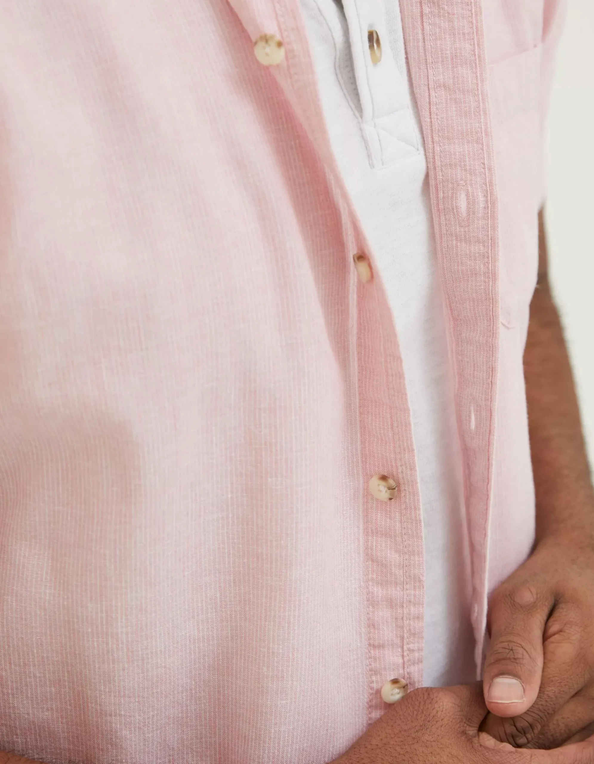 Men FatFace Shirts|Bugle Micro Stripe Shirt