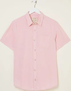 Men FatFace Shirts|Bugle Micro Stripe Shirt