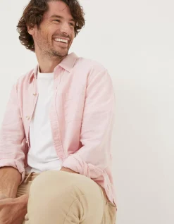Men FatFace Shirts|Bugle Micro Stripe Shirt