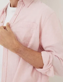 Men FatFace Shirts|Bugle Micro Stripe Shirt