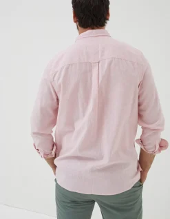 Men FatFace Shirts|Bugle Micro Stripe Shirt
