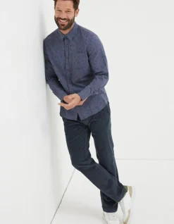 Men FatFace Shirts|Burgess Floral Print Shirt