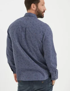 Men FatFace Shirts|Burgess Floral Print Shirt
