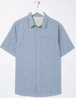 Men FatFace Shirts|Burton Stripe Shirt