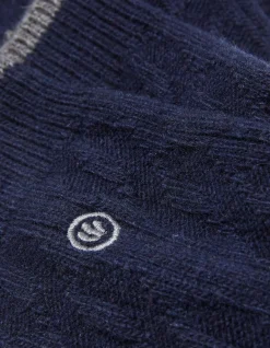 Men FatFace View All|Cable Merino Socks