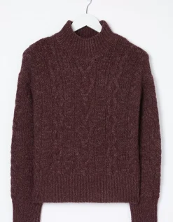 Women FatFace View All|Cali Cable Knit Jumper
